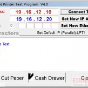 佳博(Gainscha)以太网打印机测试及设置工具
